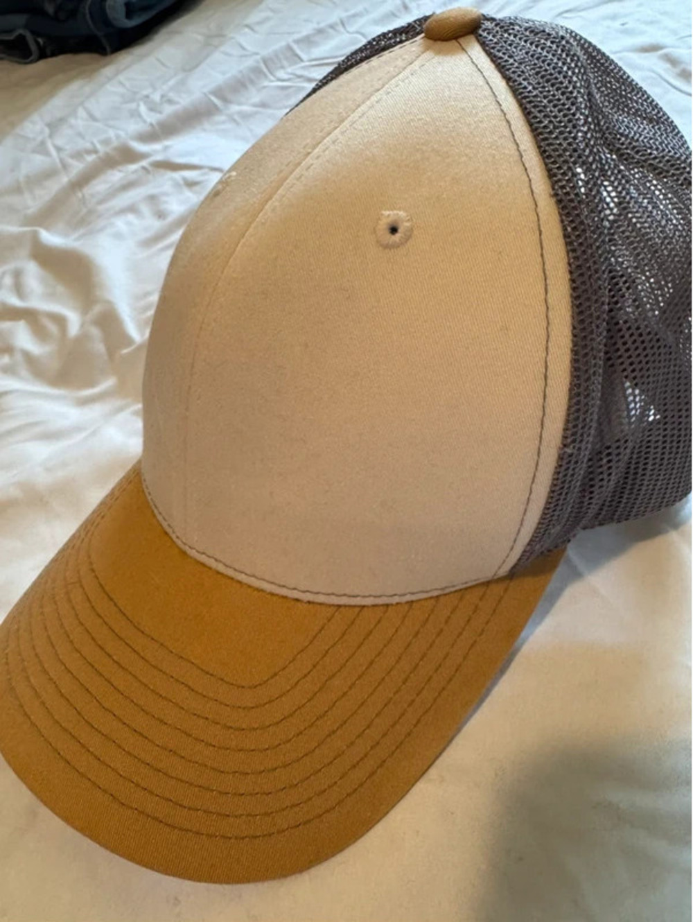 Richardson 112 Trucker Hat – Mustard / Cream / Charcoal [COPY]